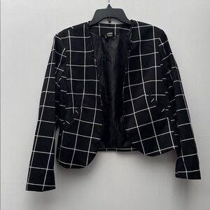 Divided H&M Black and White Blazer